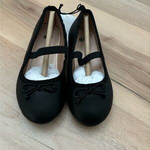 H&M Kids Elegant Black Bow Shoes